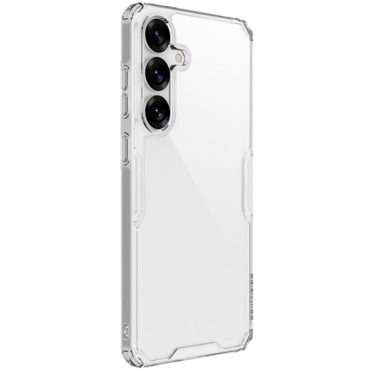 Силиконовый чехол NILLKIN Nature TPU Pro для Samsung Galaxy S25 Plus (S936) - White: фото 3 из 13