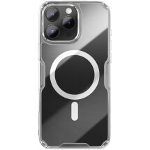 Силиконовый чехол NILLKIN Nature TPU Pro Magnetic для Apple iPhone 16 Pro Max - Transparent: фото 1 из 13