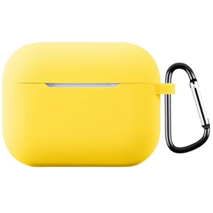 Силиконовый чехол UniCase Protective Color для AirPods Pro 3 - Yellow: фото 1 из 11