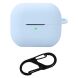 Силиконовый чехол UniCase Protective Color для Samsung Galaxy Buds 3 / Buds 3 Pro - Baby Blue (360900TT). Фото 1 из 3