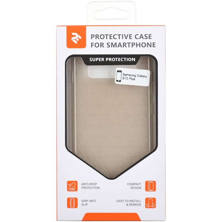 Силиконовый (TPU) чехол 2E Thin Case для Samsung Galaxy S10 Plus (G975) - Black: фото 3 из 3