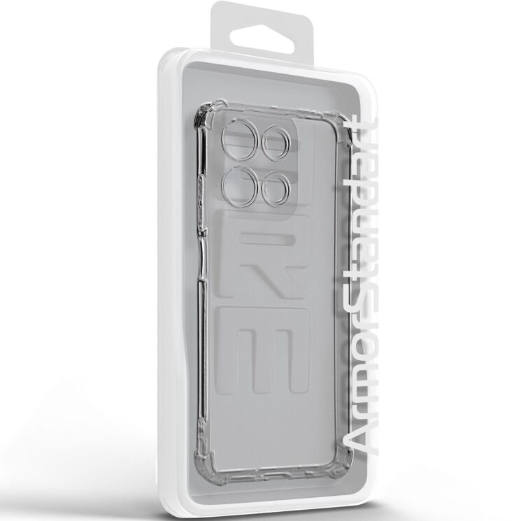 Силіконовий (TPU) чохол ArmorStandart Air Force для Motorola Moto G17 Power - Transparent (408412T) Силіконовий (TPU) чохол ArmorStandart Air Force для Motorola Moto G17 Power - Transparent: фото 3 з 6