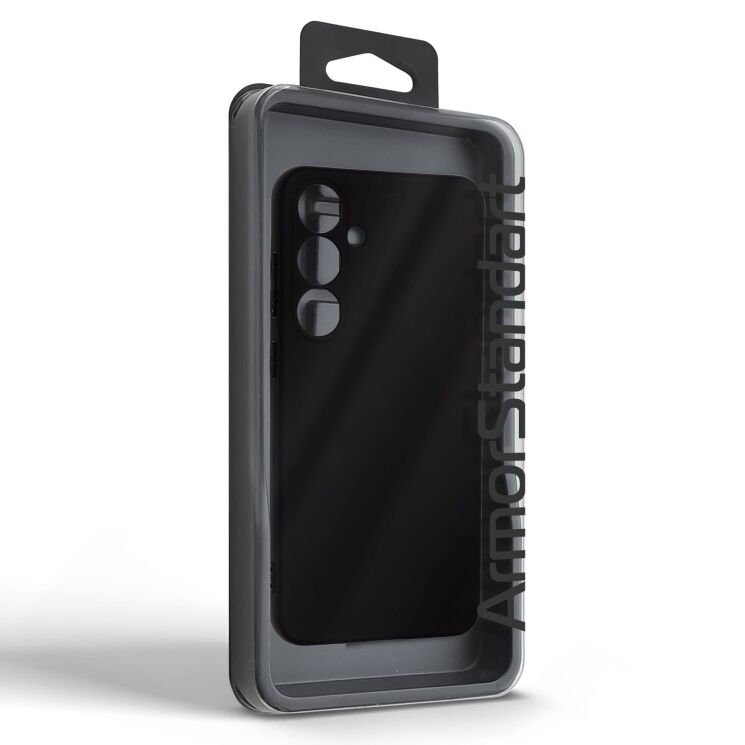 Силиконовый (TPU) чехол ArmorStandart Matte Slim Fit для Samsung Galaxy S24 Plus - Black: фото 5 из 5