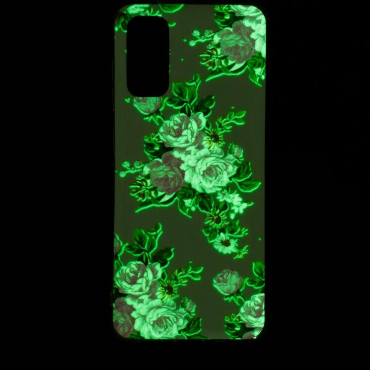 Силіконовий (TPU) чохол Deexe LumiCase для Samsung Galaxy S20 (G980) - Vivid Flowers: фото 7 з 7