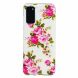 Силіконовий (TPU) чохол Deexe LumiCase для Samsung Galaxy S20 (G980) - Vivid Flowers (316060B). Фото 2 з 7