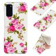 Силіконовий (TPU) чохол Deexe LumiCase для Samsung Galaxy S20 (G980) - Vivid Flowers (316060B)