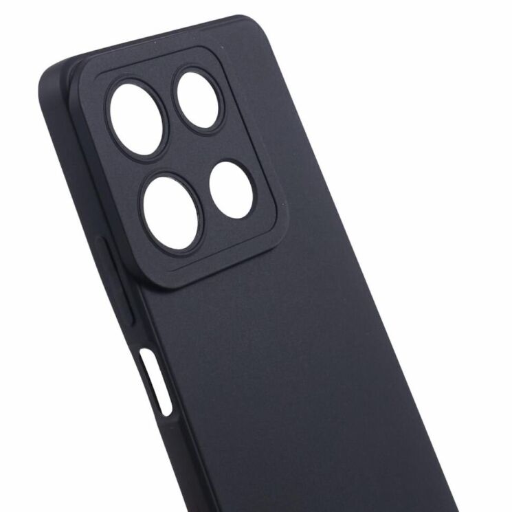Силиконовый (TPU) чехол Deexe Smooth Case для Infinix Note 30 Pro - Black: фото 6 из 6