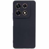 Силиконовый (TPU) чехол Deexe Smooth Case для Infinix Note 30 Pro - Black: фото 1 из 6