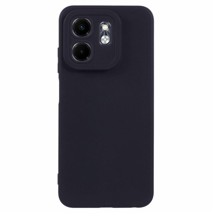 Силиконовый (TPU) чехол Deexe Matte Case для Infinix Smart 9 (X6532) - Black: фото 1 из 6