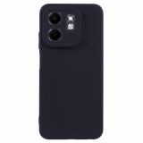 Силиконовый (TPU) чехол Deexe Matte Case для Infinix Smart 9 (X6532) - Black: фото 1 из 6