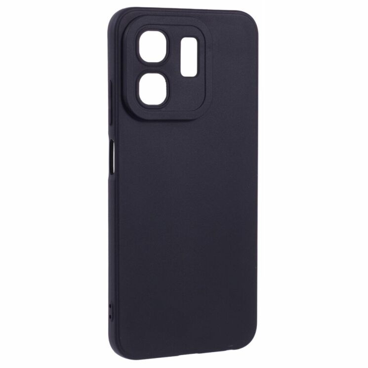 Силиконовый (TPU) чехол Deexe Matte Case для Infinix Smart 9 (X6532) - Black: фото 3 из 6