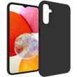 Силиконовый (TPU) чехол Deexe Matte Case для Samsung Galaxy A25 (A256) - Black (344906B)