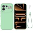 Силіконовий (TPU) чохол Deexe Silicone Case для Infinix Note 60 Pro / Note 60 - Green (409402G)