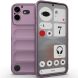 Силіконовий (TPU) чохол Deexe Terra Case для Nothing Phone (4b) - Light Purple (218405LV). Фото 1 з 5