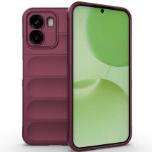 Силиконовый (TPU) чехол Deexe Terra Case для OPPO A6x - Wine Red: фото 1 из 6
