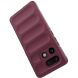 Силиконовый (TPU) чехол Deexe Terra Case для Realme 16 Pro Plus - Wine Red (428514WR). Фото 4 из 8