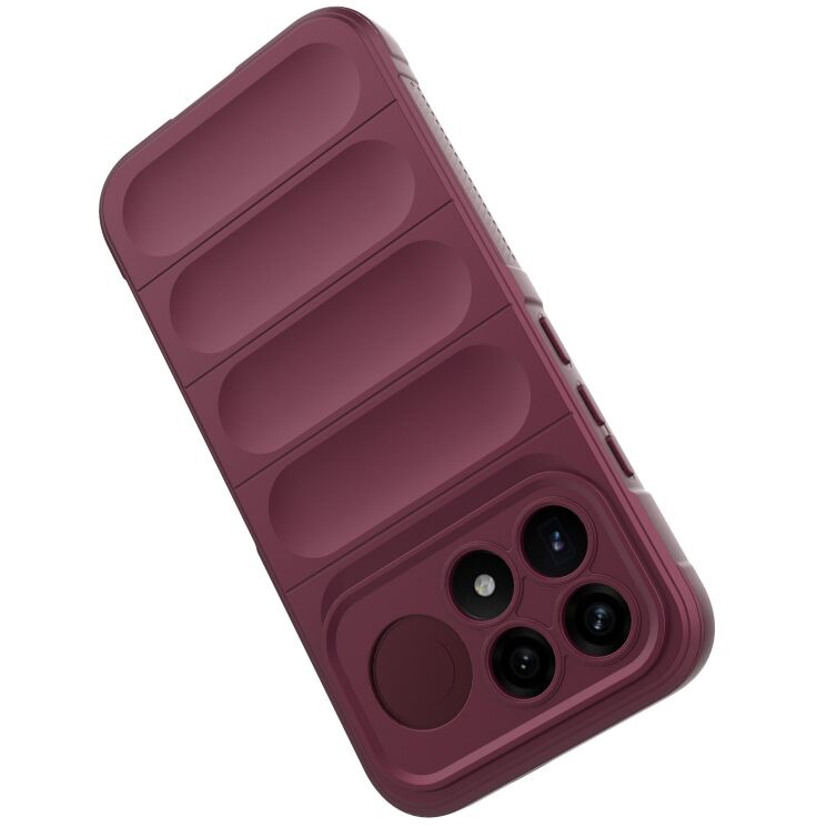 Силіконовий (TPU) чохол Deexe Terra Case для Xiaomi Poco F9 Pro - Wine Red (430706WR) Силіконовий (TPU) чохол Deexe Terra Case для Xiaomi Poco F9 Pro - Wine Red: фото 3 з 9
