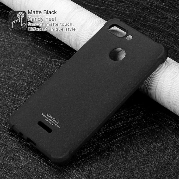 Силиконовый (TPU) чехол IMAK Airbag MAX для Xiaomi Redmi 6 - Matte Black: фото 2 из 9