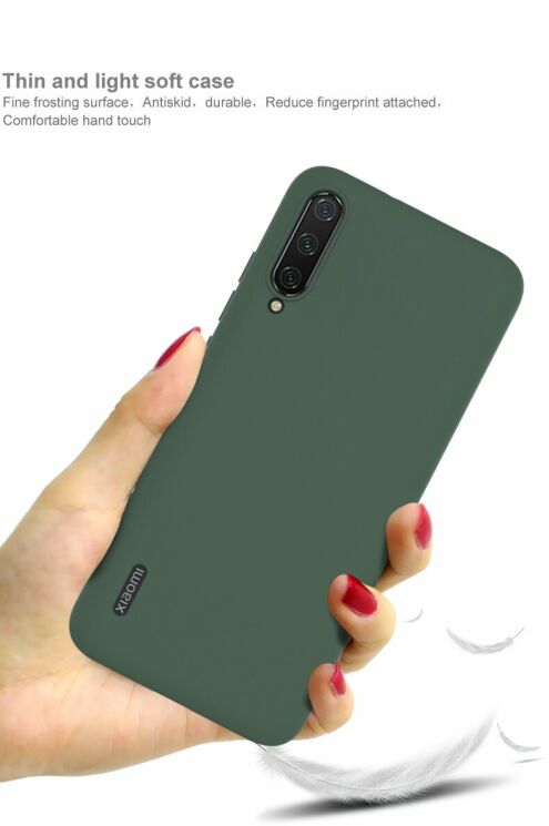 Силиконовый (TPU) чехол IMAK UC-1 Series для Xiaomi Mi 9 Lite / Mi CC9 - Black: фото 8 из 11