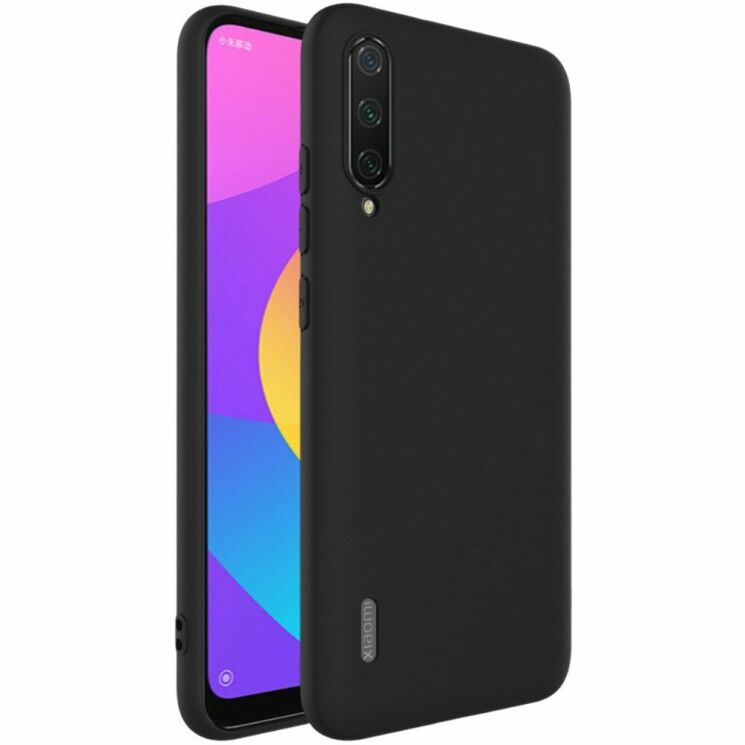 Силиконовый (TPU) чехол IMAK UC-1 Series для Xiaomi Mi 9 Lite / Mi CC9 - Black: фото 1 из 11