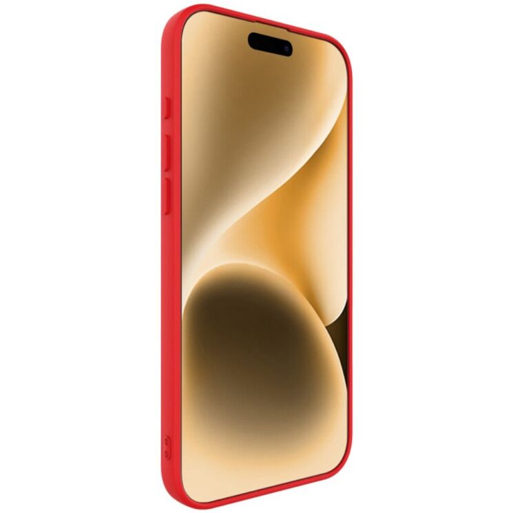 Силиконовый (TPU) чехол IMAK UC-4 Series для Apple iPhone 16 Pro Max - Red: фото 3 из 6