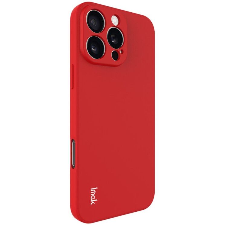 Силиконовый (TPU) чехол IMAK UC-4 Series для Apple iPhone 16 Pro Max - Red: фото 4 из 6