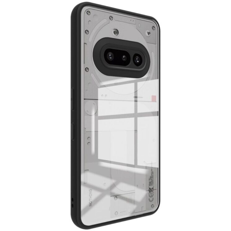 Силиконовый (TPU) чехол IMAK UX-9A Series для Nothing Phone (3a) - Black: фото 3 из 10