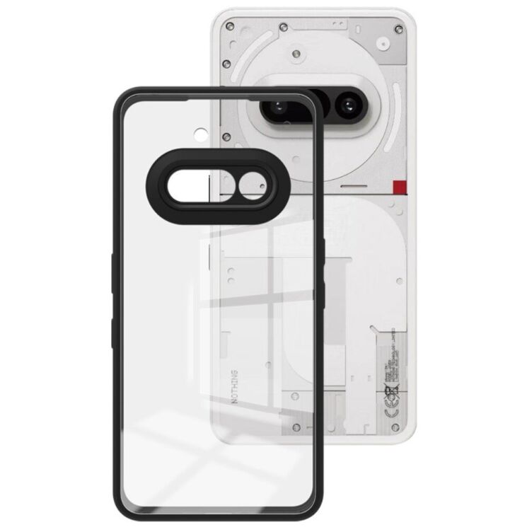 Силиконовый (TPU) чехол IMAK UX-9A Series для Nothing Phone (3a) - Black: фото 1 из 10