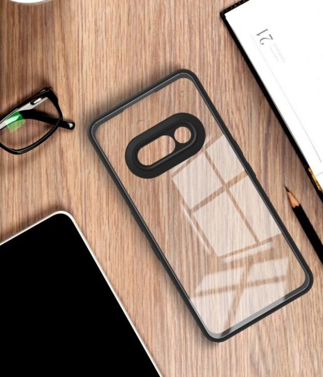 Силиконовый (TPU) чехол IMAK UX-9A Series для Nothing Phone (3a) - Black: фото 9 из 10