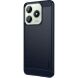 Силиконовый (TPU) чехол MOFI Carbon Fiber для Realme C63 / C61 / Note 60x - Blue (359711L). Фото 2 из 9