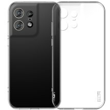 Силиконовый (TPU) чехол MOFI Thin Guard для Motorola Edge 50 Pro - Transparent: фото 1 из 11