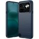Силиконовый (TPU) чехол UniCase Carbon для Nothing Phone (4a) Pro - Blue (411407L). Фото 1 из 9
