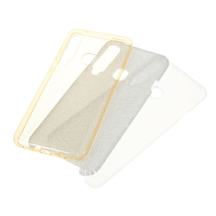 Силіконовий (TPU) чохол UniCase Glitter Cover для Samsung Galaxy A9 2018 (A920) - Gold: фото 4 з 4