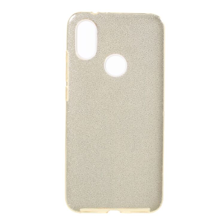 Силиконовый (TPU) чехол UniCase Glitter Cover для Xiaomi Mi 6X / Mi A2 - Gold: фото 1 из 3