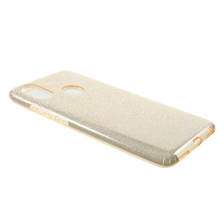 Силиконовый (TPU) чехол UniCase Glitter Cover для Xiaomi Mi 6X / Mi A2 - Gold: фото 2 из 3
