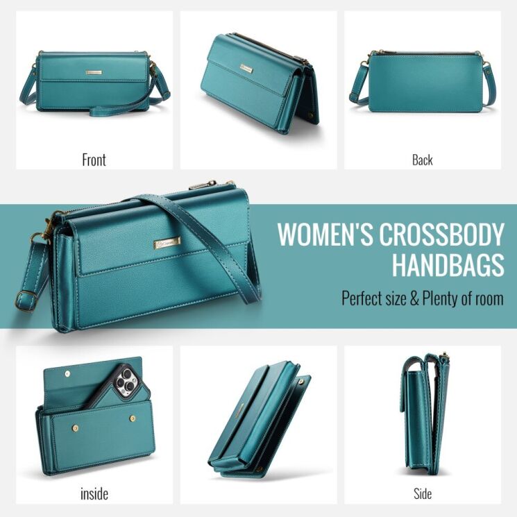 Сумка CaseMe CrossBody - Green (981154G) Сумка CaseMe CrossBody - Green: фото 8 из 11
