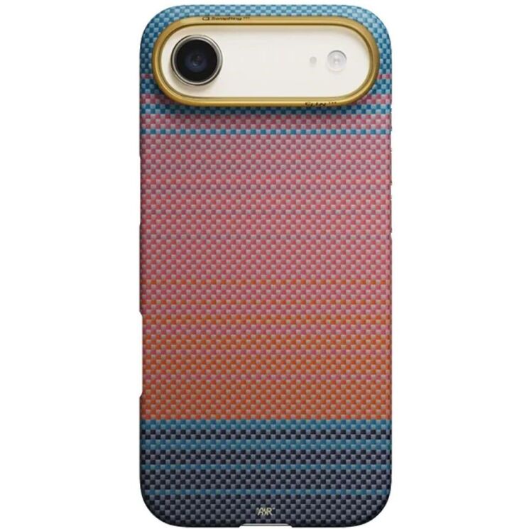 Ультратонкий чехол Pitaka Edge Case California Dream для iPhone Air (SCD1704A) - Light Pink / Orange: фото 1 из 9