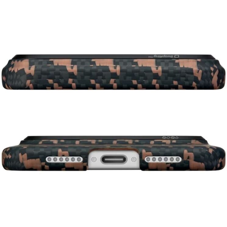 Ультратонкий чохол Pitaka Edge Case Happiness Rides для iPhone 17 Pro Max (HR1707PM) - Ebony (402896E) Ультратонкий чохол Pitaka Edge Case Happiness Rides для iPhone 17 Pro Max (HR1707PM) - Ebony: фото 6 з 14