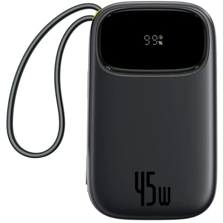 Зовнішній акумулятор Baseus EnerFill FC31 45W (20000mAh) + кабель Type-C + Type-C (P10082105123-00) - Black: фото 2 з 13