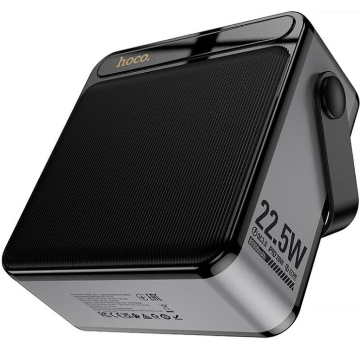 Внешний аккумулятор Hoco J161 Power 22.5W+PD20W (80000mAh) - Black / Grey (995792BH) Внешний аккумулятор Hoco J161 Power 22.5W+PD20W (80000mAh) - Black / Grey: фото 5 из 8