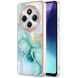 Захисний чохол Deexe Marble Case для Xiaomi Redmi 14C / Redmi A4 5G / Poco C75 - Green (366062G). Фото 1 из 6
