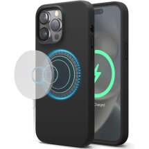 Защитный чехол Elago Silicone Case MagSafe для Apple iPhone 14 Pro Max - Black: фото 1 из 8