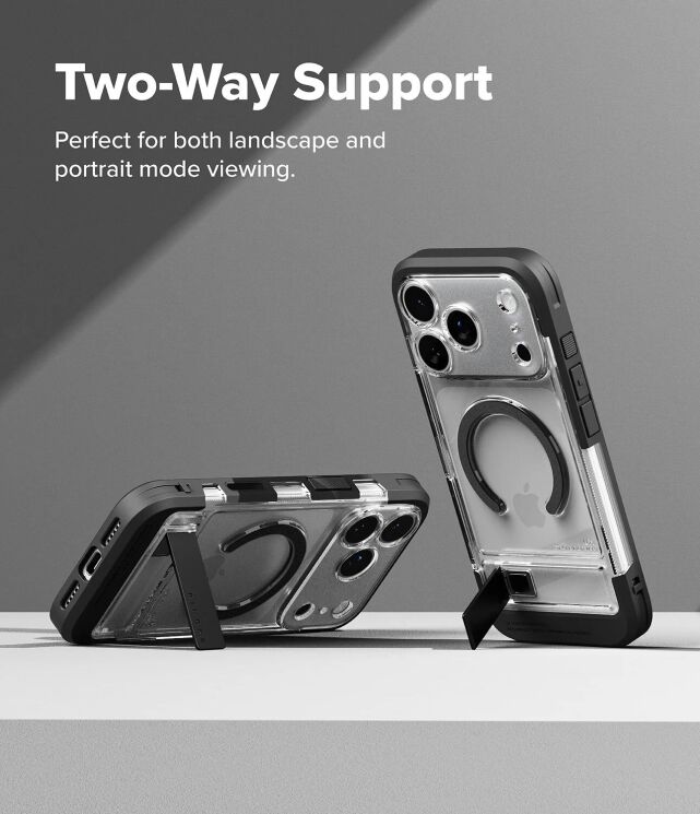 Защитный чехол Ringke UX Magnetic для iPhone 18 Pro Max (8800380462359) - Clear: фото 9 из 22