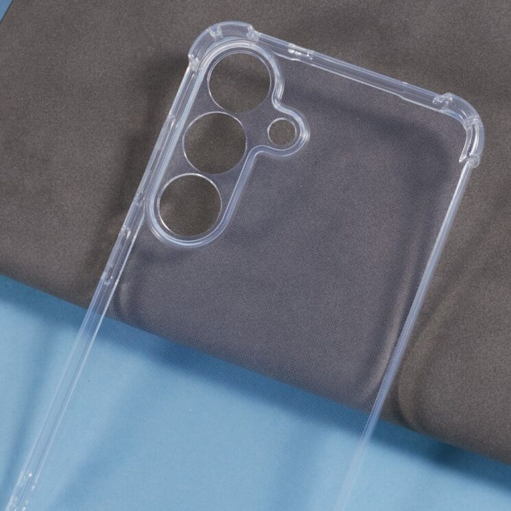 Захисний чохол UniCase AirBag with Strap для Samsung Galaxy S25 Plus (S936) - Transparent: фото 4 из 6