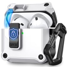 Защитный чехол AHASTYLE JY10 для Apple AirPods 4 - White: фото 1 из 6