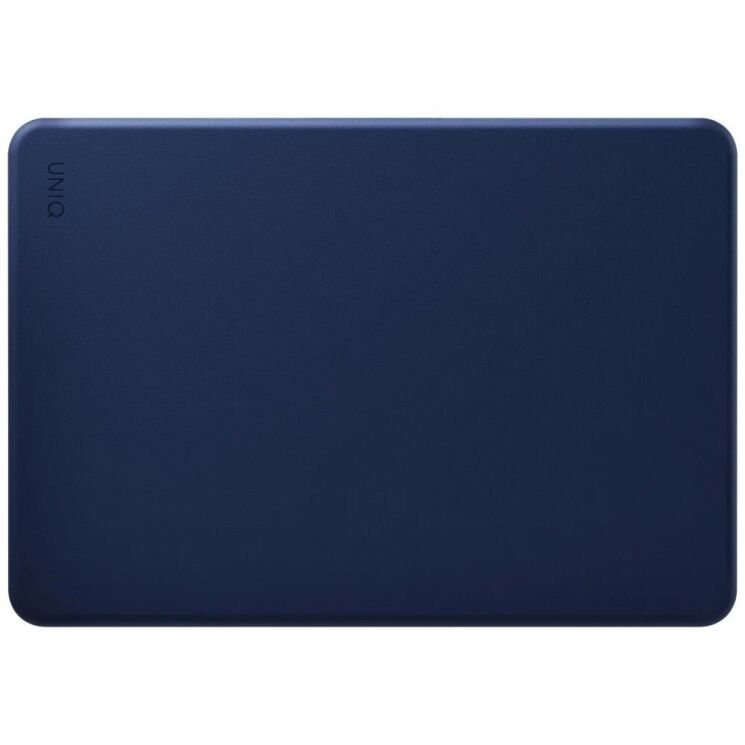 Защитная накладка UNIQ Lyden Versa Leatherette Case для MacBook Neo (2026) UNIQ-MBNEO-LYDVERSTLNVY - Blue: фото 6 из 8