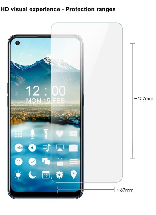 Захисна плівка IMAK ARM Series для OPPO A74: фото 8 з 11