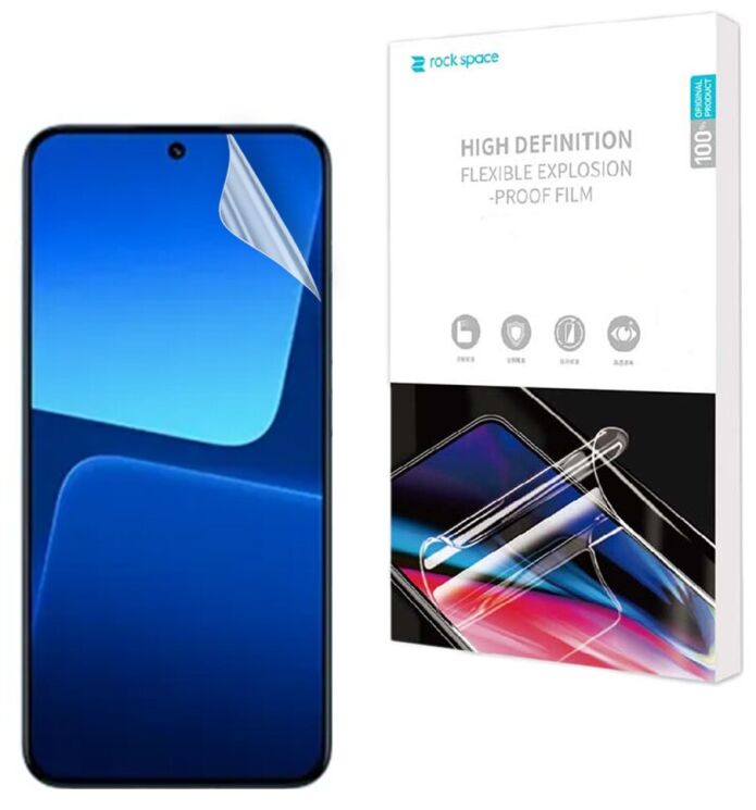 Защитная пленка на экран RockSpace Explosion-Proof SuperClear для Xiaomi 13: фото 1 из 10