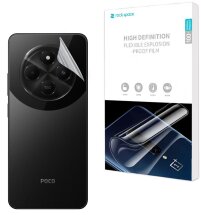 Защитная пленка на заднюю панель RockSpace Explosion-Proof SuperClear Poco C75: фото 1 из 9