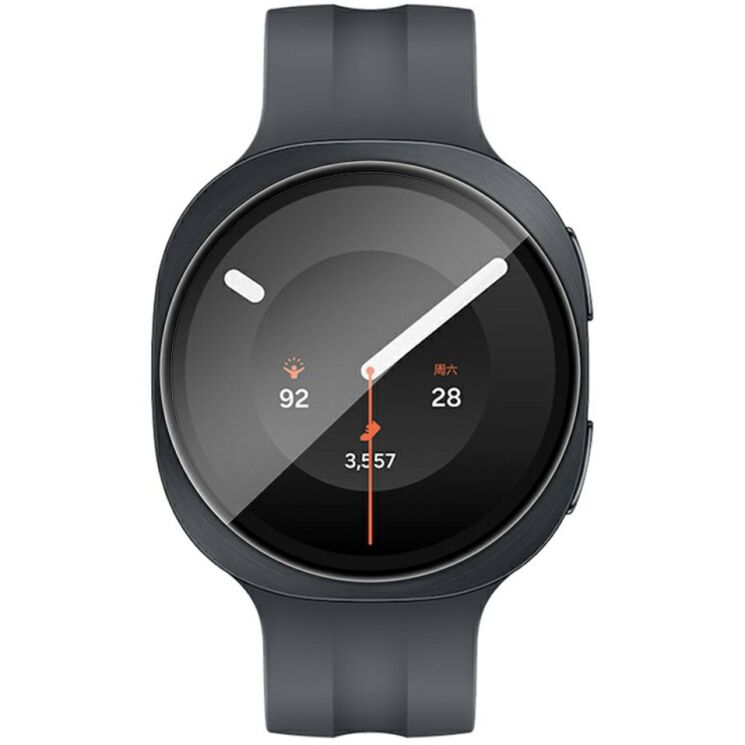 Защитная пленка RURIHAI 3D Curved Film для Samsung Galaxy Watch 9 (44mm) - Black: фото 2 из 5